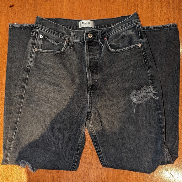 AGOLDE 90's distressed jeans - Picture 1 of 8